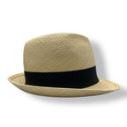 Chanel Hat Straw Coco Mark Ribbon Centerfold Size S1 bo — view 5