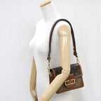 Louis Vuitton Monogram Reverse Dauphine Mini Shoulder Bag Brown — view 6