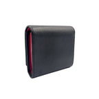Gucci GG Marmot Leather Black Bordeaux Bifold Wallet Gold — view 2