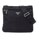 Prada Bag Shoulder Nylon Black Va0563 Crossbody