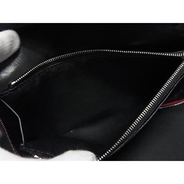 Celine Leather Round Zipper Long Wallet Billfold Coin Purse Card Holder Pink — view 4