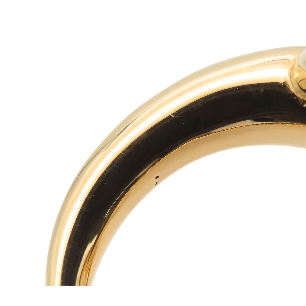 Hermes Gold Metal Scarf Ring — view 5