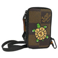Louis Vuitton Double Phone Pouch Collaboration Shoulder Bag Damier Giant