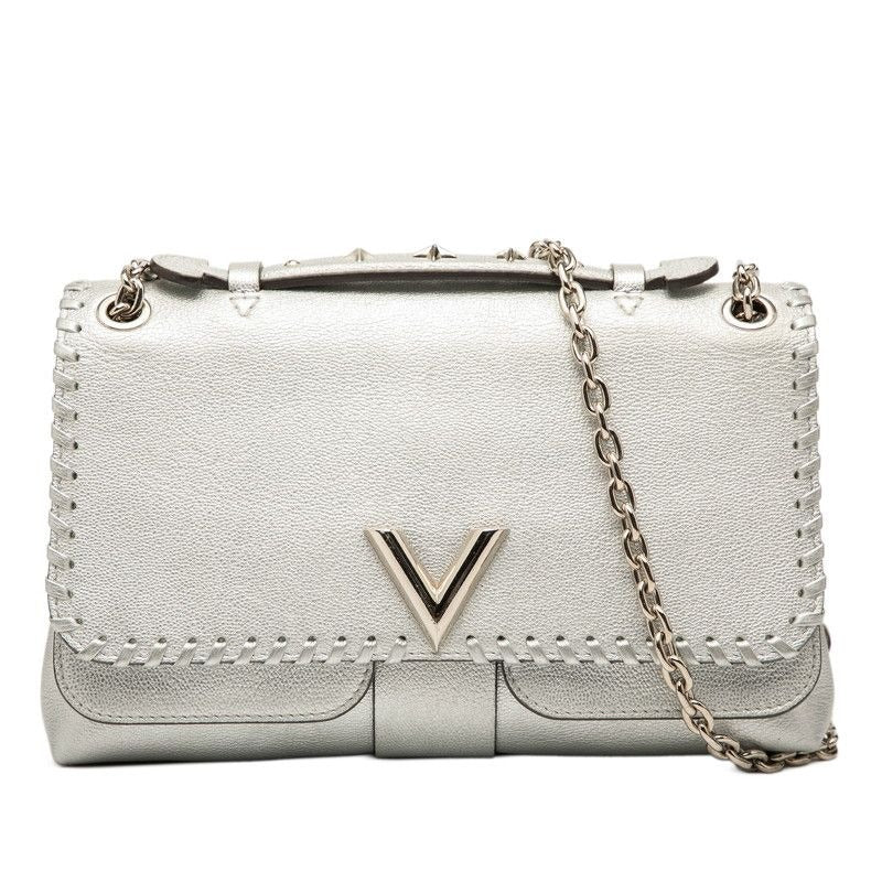 Louis Vuitton Veryline Chain Shoulder Bag Arjun Silver Leather