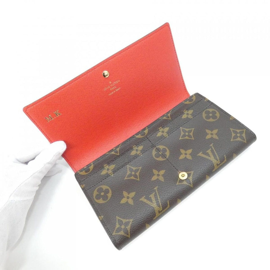 Louis Vuitton Monogram Portefeuille Sarah Wallet — view 7