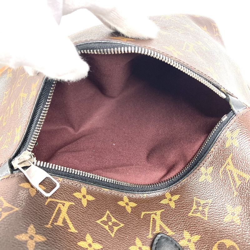 Louis Vuitton Backpack Parc Monogram Macassar Canvas Brown — view 5