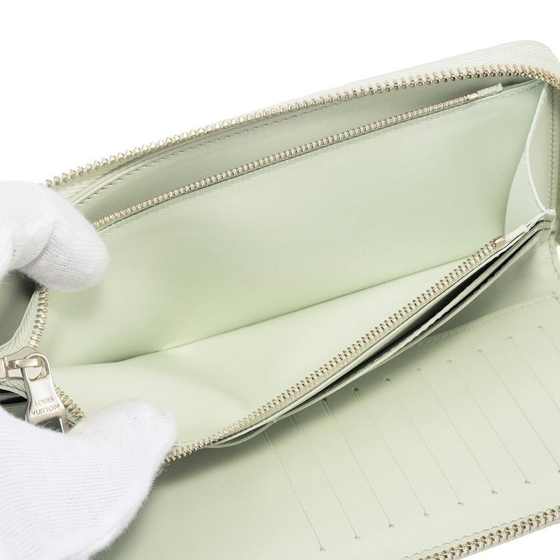 Louis Vuitton Long Wallet Zippy Vertical Griminerale — view 6
