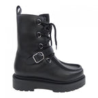 Hermes Land Boots Black 37