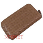 Bottega Veneta Intrecciato Leather Zip Around Design Wallet Long — view 3