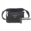 Prada Waist Pouch Nylon Tessuto Black
