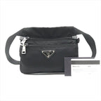 Prada Waist Pouch Nylon Tessuto Black