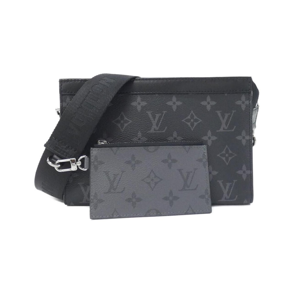 Louis Vuitton Monogram Eclipse Reverse Gaston Wearable Wallet Shoulder Bag