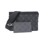 Louis Vuitton Monogram Eclipse Reverse Gaston Wearable Wallet Shoulder Bag