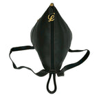 Loewe Vintage Logo Leather Sac Backpack Black — view 4