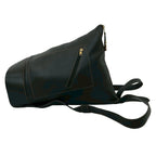 Loewe Vintage Logo Leather Sac Backpack Black — view 6