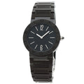 Bvlgari Black Diamond Carbon Watch SS Dlc Boys