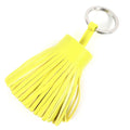 Hermes Carmen Agno Milo Silver Bag Charm Yellow