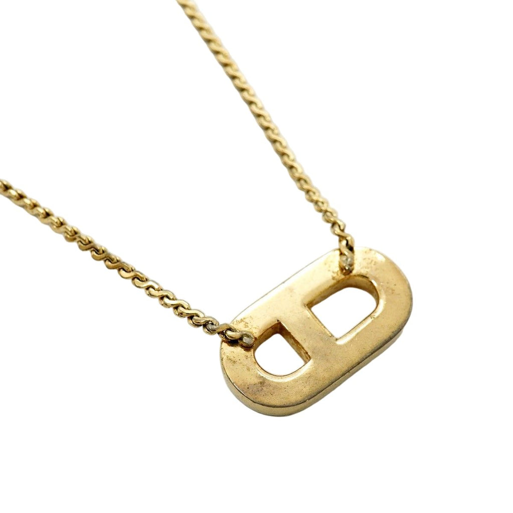 Dior Necklace CD Logo Gold Plated — view 2