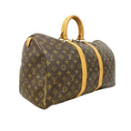 Louis Vuitton Boston Bag Monogram Keepall 45 Brown — view 2