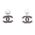 Chanel Earring Black — view 2