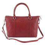 Gucci Micro Guccissima Leather 2-Way Shoulder Bag Crossbody Hand Tote