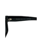 Prada Symbol Sunglasses Spr19 W-F 5220 145 Black 2606 — view 9