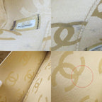 Chanel Shoulder Bag Coco Caviar Leather Beige Gold Hardware 7 th Chain — view 7