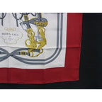 Hermes Large Scarf Carre 90 Multicolor Silk Brides de Gala Ceremony Bridle — view 3