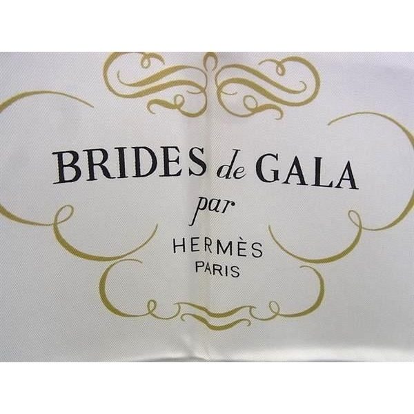 Hermes Large Scarf Carre 90 Multicolor Silk Brides de Gala Ceremony Bridle — view 4
