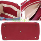 Hermes Maxi Box Leather Cabas 36 Tote Hand Bag D4580 — view 6
