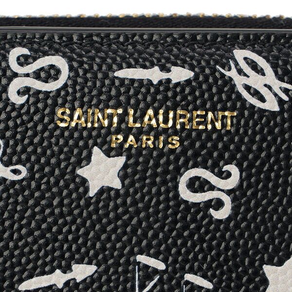 Saint Laurent Bifold Wallet Compact Black — view 8