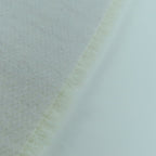 Chanel Coco Mark Quilted Design With Fringe Wool Large Shawl Gray — view 7