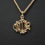 Christian Dior Vintage Necklace Logo Gold Germany — view 4