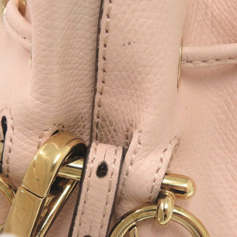 Fendi Montresor Mini 8 Bs010 Leather Pink 2-Way Handbag 0267 — view 8