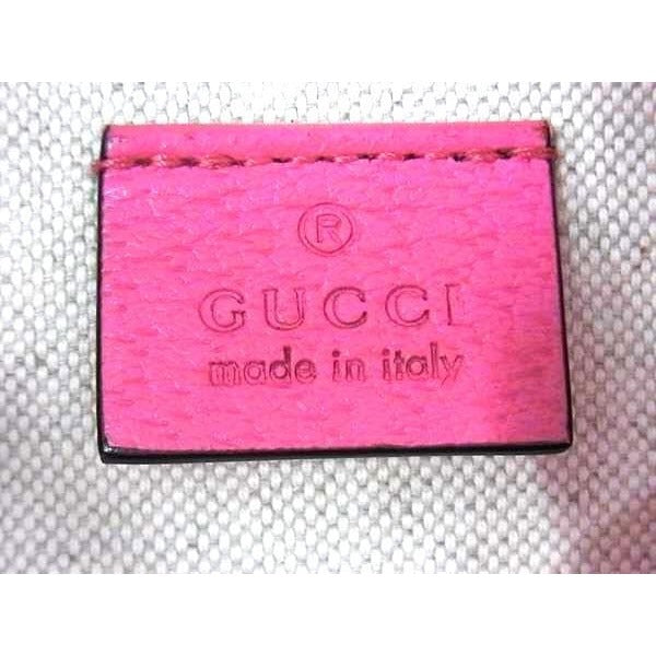 Gucci Tote Bag Logo Print Medium Pink — view 6