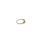 Hermes Chaine D'ancre Ring Vintage 18K Gold Silver X — view 5
