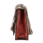 Gucci Blooms Dionysus Beige Burgundy Supreme Canvas Shoulder Bag — view 3