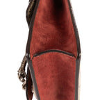 Gucci Blooms Dionysus Beige Burgundy Supreme Canvas Shoulder Bag — view 8