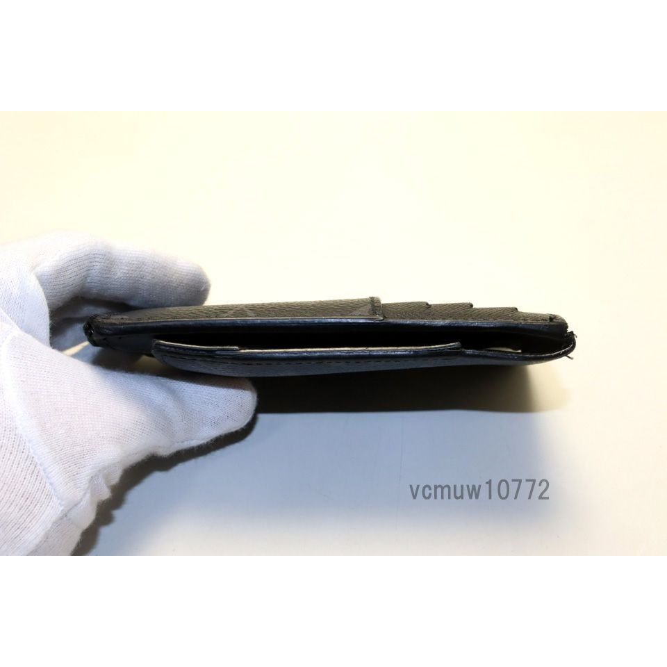 Louis Vuitton Monogram Eclipse Hybrid Wallet Leather Zip Around Bifold — view 3