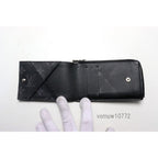 Louis Vuitton Monogram Eclipse Hybrid Wallet Leather Zip Around Bifold — view 4
