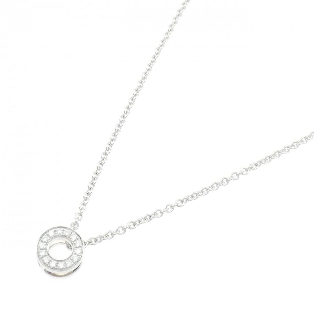 Hermes Diamond Necklace Gold — view 2