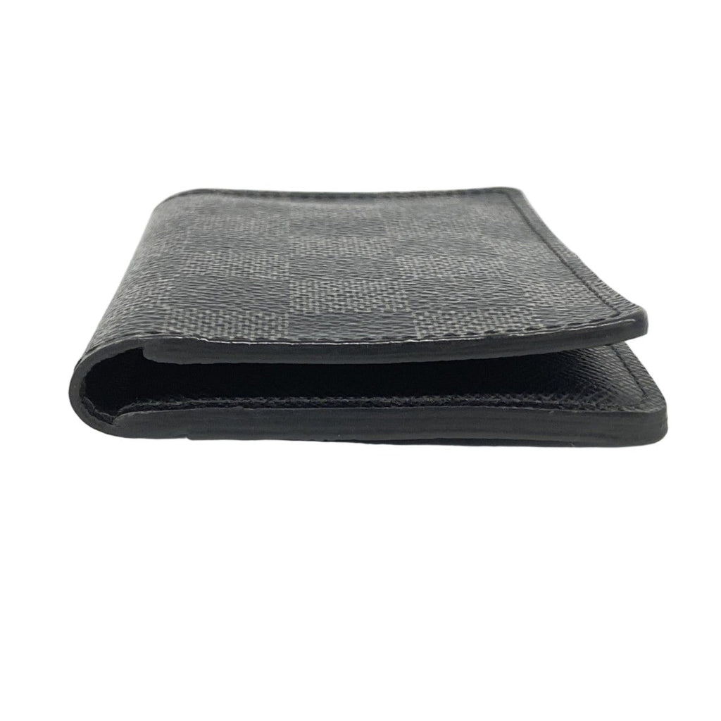 Louis Vuitton Card Case Damier Graphite Organizer de Poche Black Gray — view 2