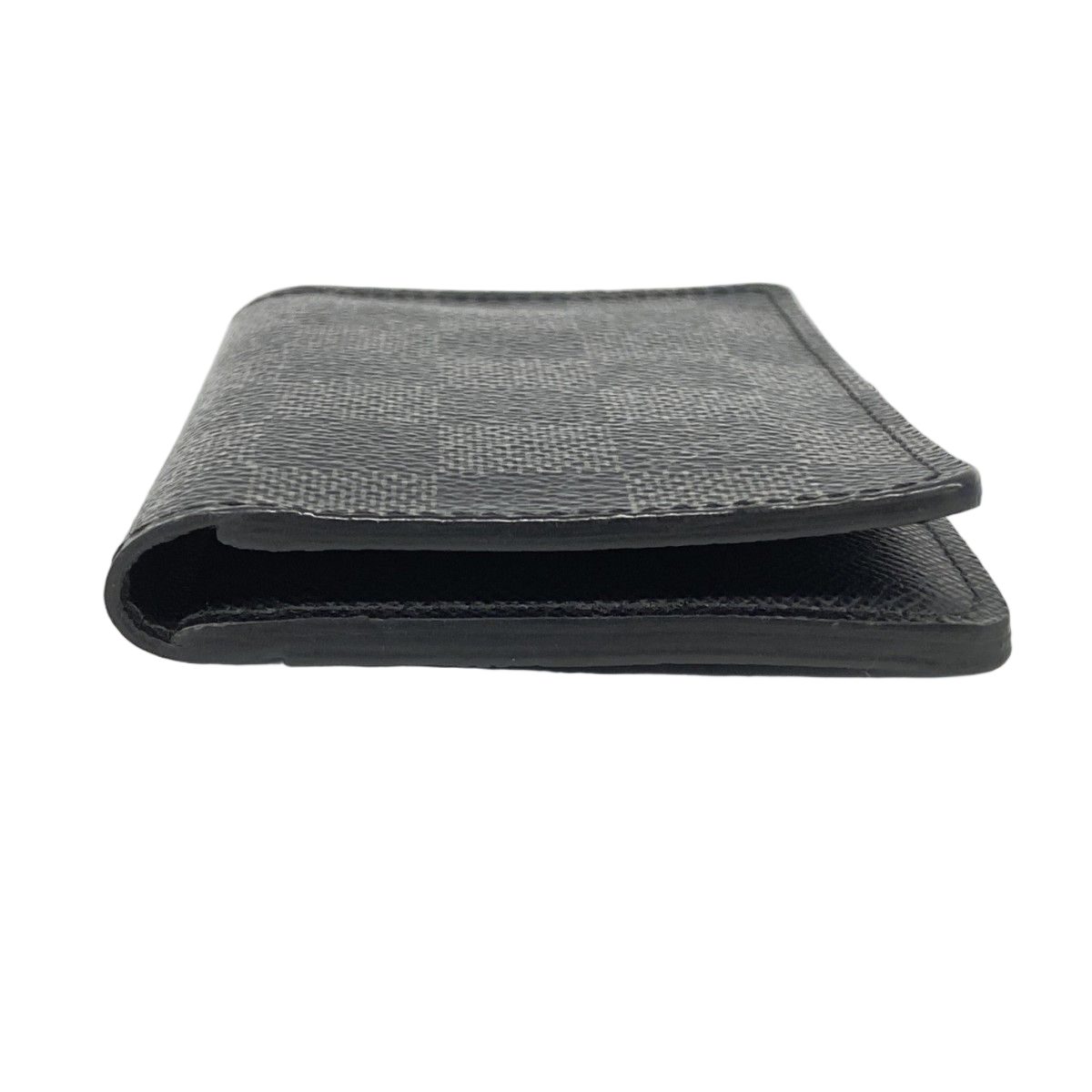 Louis Vuitton Card Case Damier Graphite Organizer de Poche Black Gray — view 2
