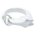 Hermes Galop Ring Silver 56 Size 16