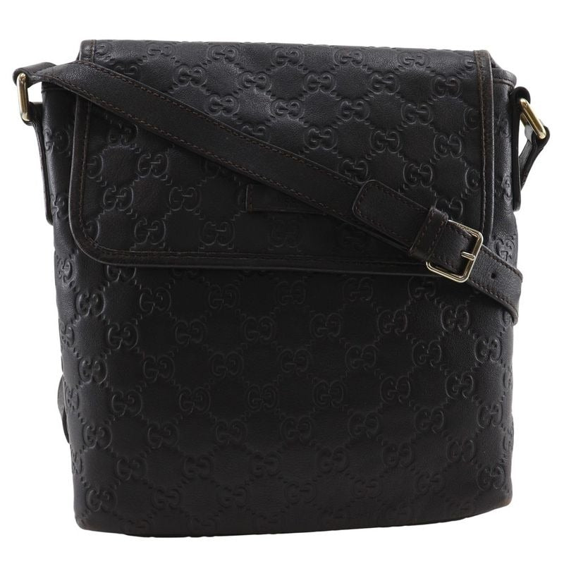 Gucci GG Guccissima Leather Brown Shoulder Bag — view 2