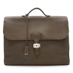 Hermes Sac a Depeches 41 Business Bree Fauxsu Document Purse Togo Leather