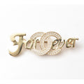 Chanel Brooch Pin Forever Rhinestone
