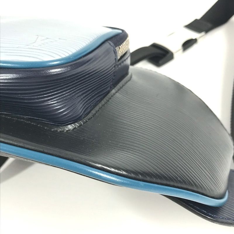 Louis Vuitton Body Bag Bum Epi Leather Navy — view 6