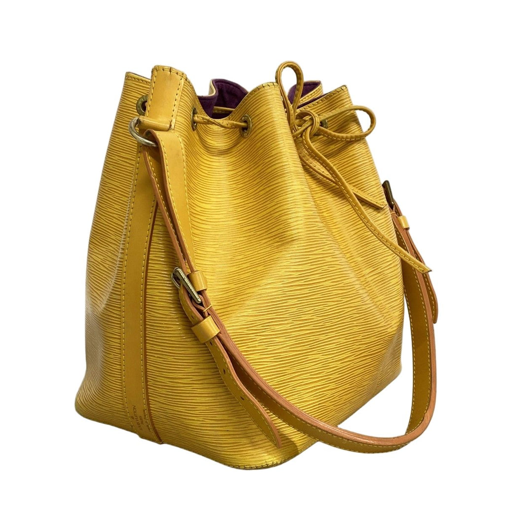Louis Vuitton Shoulder Bag Epi Petit Noe Jaune — view 2