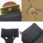Louis Vuitton Portefeuille Dauphine Compact Monogram Reverse Brown — view 7